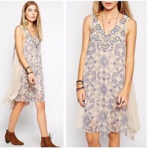Free People Ancient Mystery beaded shift dress